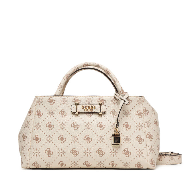 Torebka Guess Carrie Logo HWGP98 98060 Écru