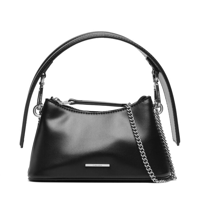 Torebka Calvin Klein Ck Natural Micro Mini Bag K60K611022 Czarny