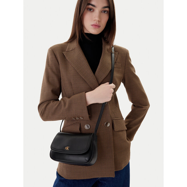 Torebka Calvin Klein Ck Flap Camera Bag LV04F3421G Czarny