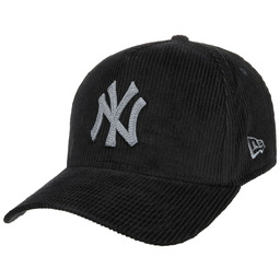 Czapka E-Frame CordYankees by New Era, czarny, One Size