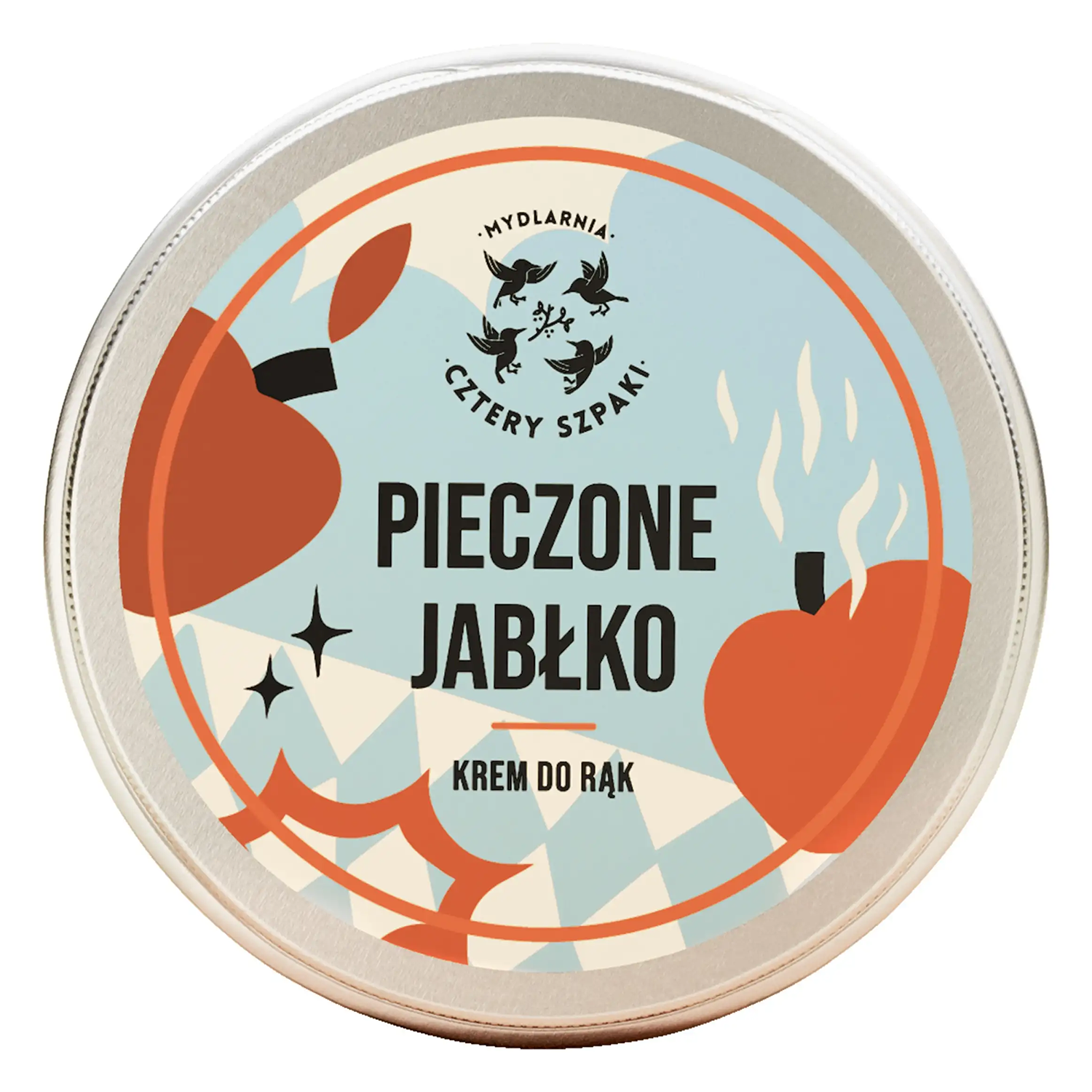 Cztery Szpaki, krem do rąk, pieczone jabłko, 50 ml