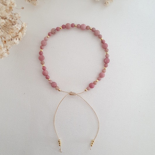 Bransoletka z rodonitem