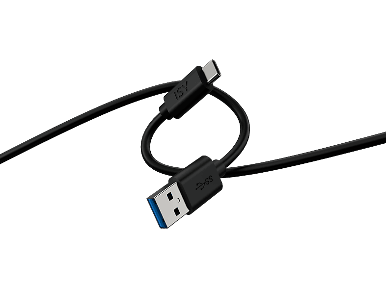 Kabel ISY IUC-1029 USB-A do USB-C 3.2 1,5 m Czarny