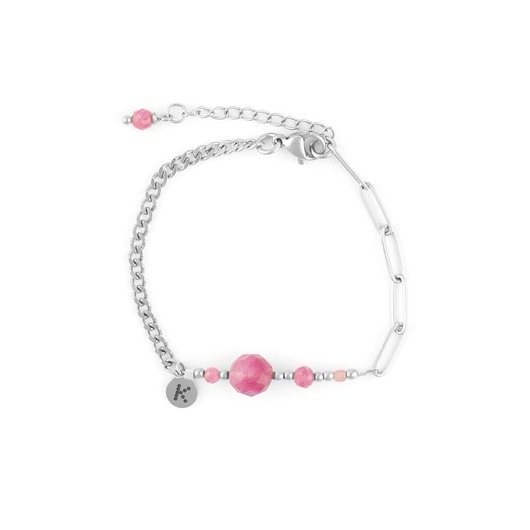 Bestseller! Bransoletka zodiakalna - Panna Srebrna stal szlachetna