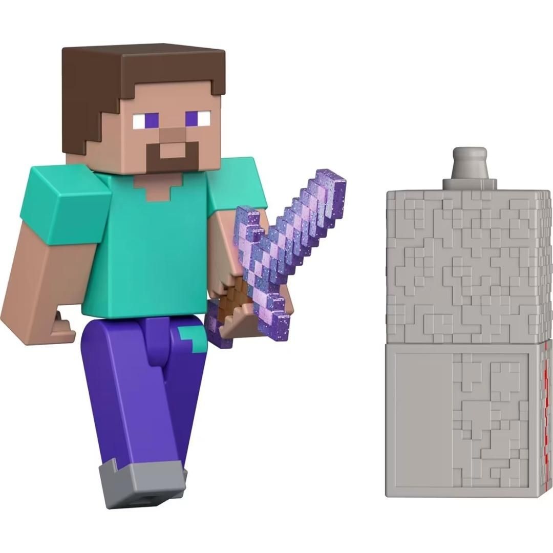 Minecraft Redstone Charged Steve Fi - figurka