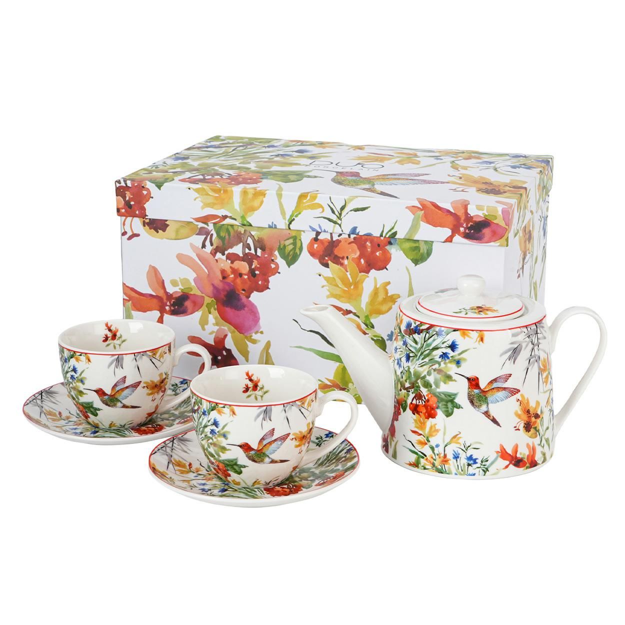 Duo Sp. z o.o. Zestaw dzbanek z filiżankami Linnea 270 ml