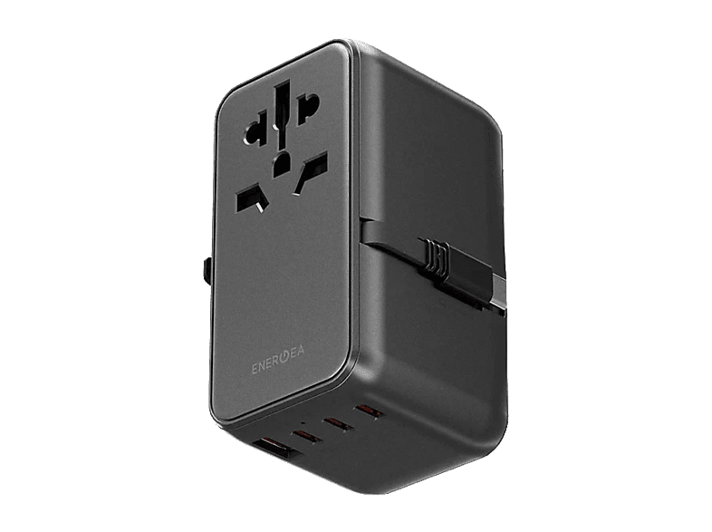Adapter Energea TravelWorld GaN85 Czarny
