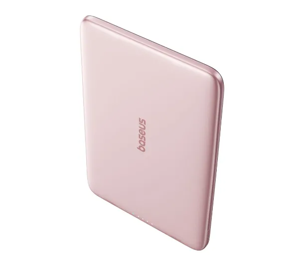 Baseus PicoGo AM41 Ultra-Slim Magnetic 5000mAh 20W Różowy