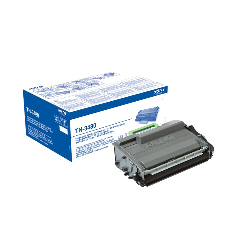 Brother TN-3480P kaseta z tonerem 1 szt. Oryginalny Czarny