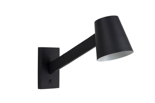 Lucide mizuko-lampa ścienna, metal, E14, 40 W, czarna, 36 x 13 x 32 cm 20210/01/30