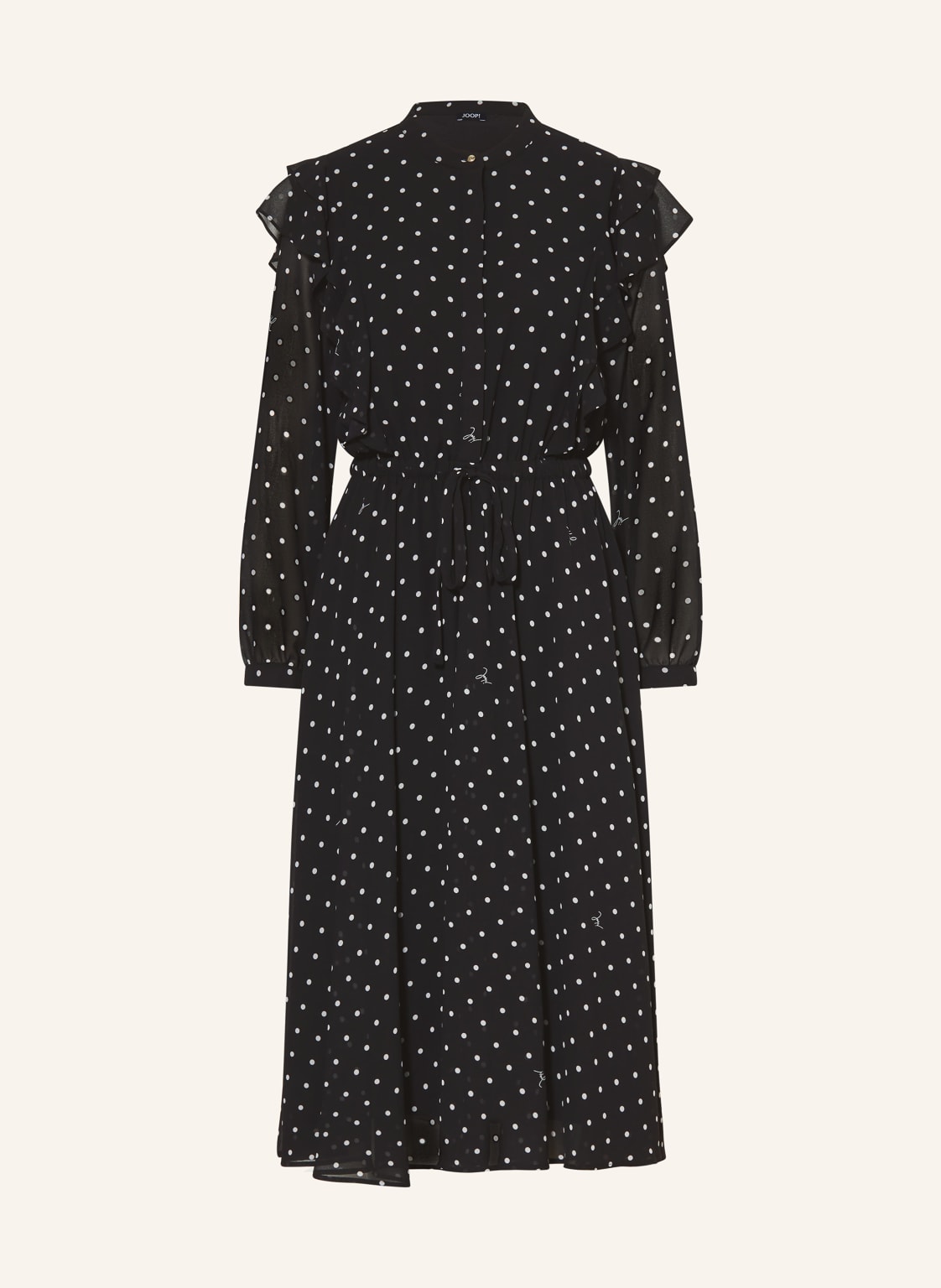 Joop! Sukienka Z Falbanami schwarz