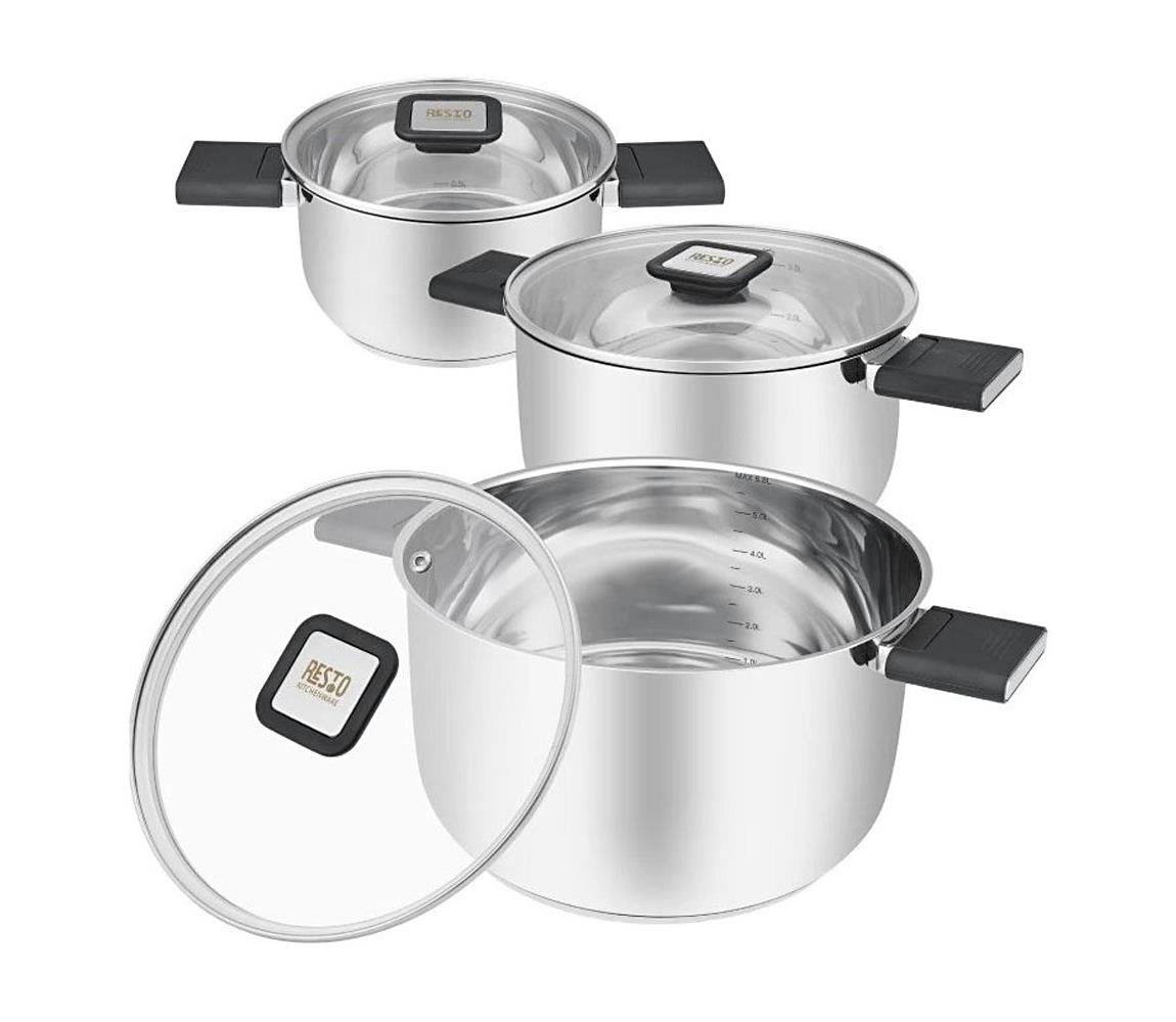 Resto - 6-częściowy zestaw garnków ANSER