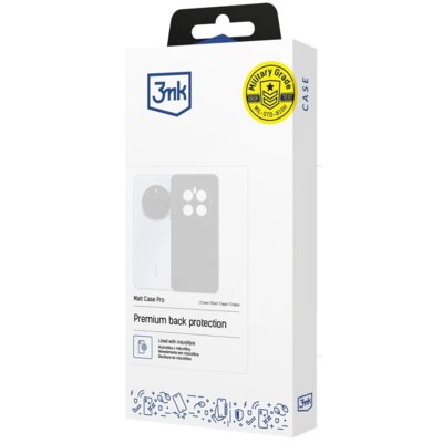 Etui 3MK Matt Case Pro do Xiaomi Redmi Note 15 Pro Czarny