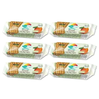 Bioveri Sezamki pomarańczowe Zestaw 6 x 23 g Bio