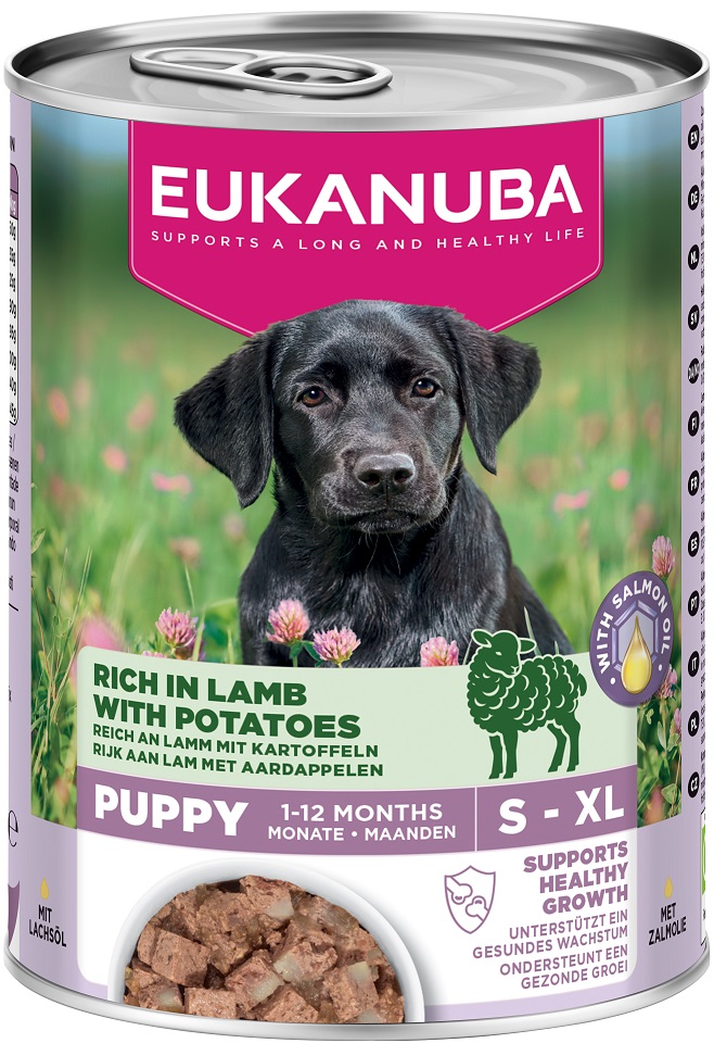 EUKANUBA Life Care Puppy Rich in Lamb 400 g pasztet dla szczeniąt bogaty w jagnięcinę i ziemniaki