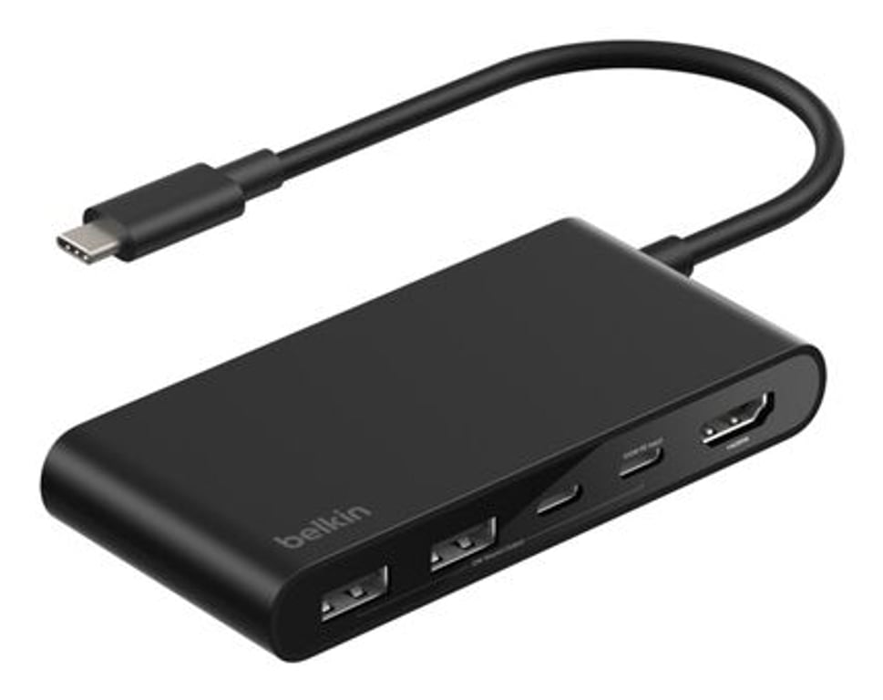 Belkin Connect USB Type-C 5000 Mbit/s Czarny AVC022HQBK