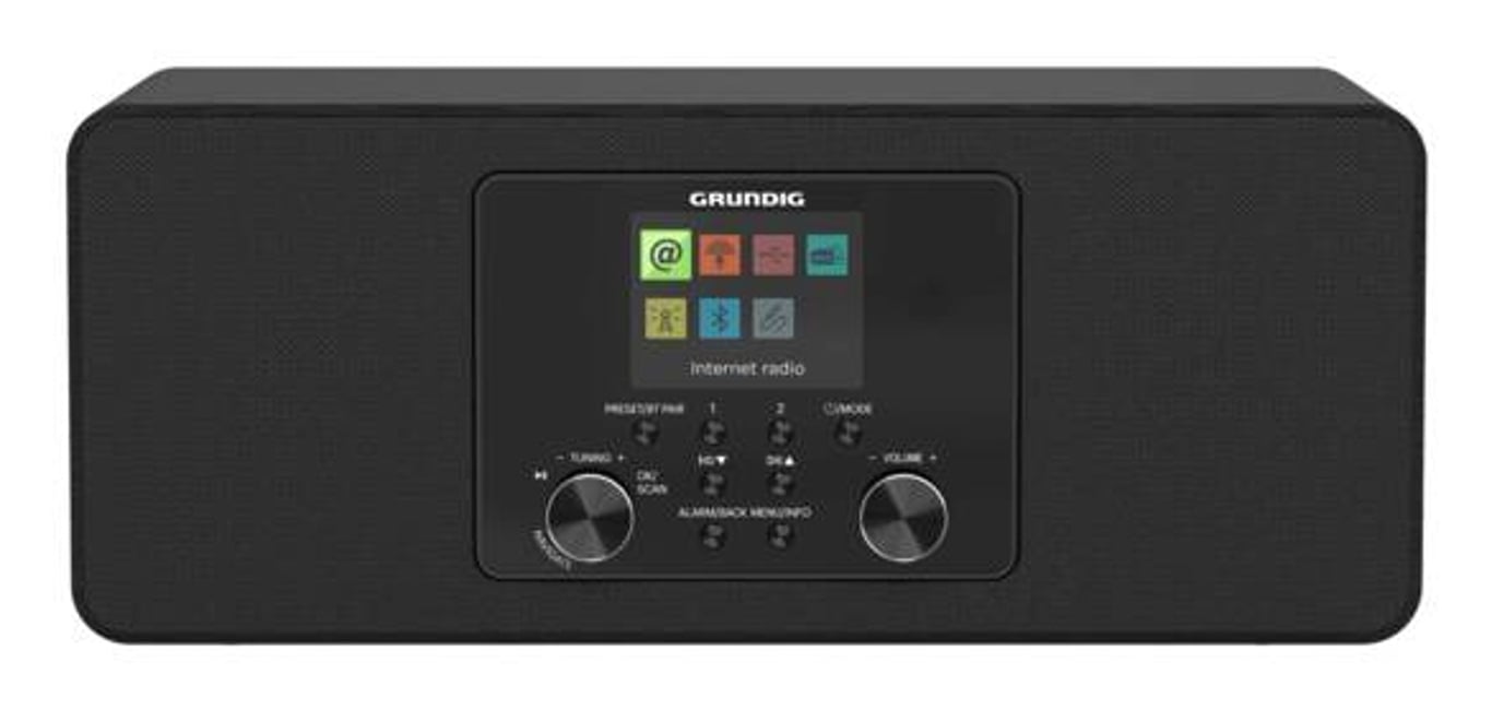 Grundig DTR 5100 2.0 DAB+ WEB Przenośny Analogowe i cyfrowe Czarny
