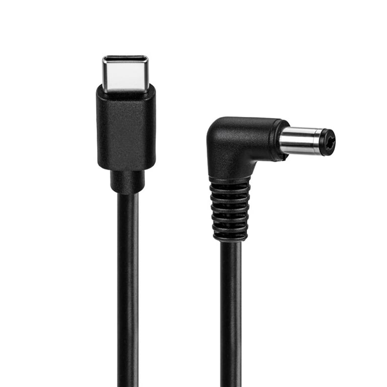 Goobay 78970 kabel zasilające Czarny 1,5 m USB C DC