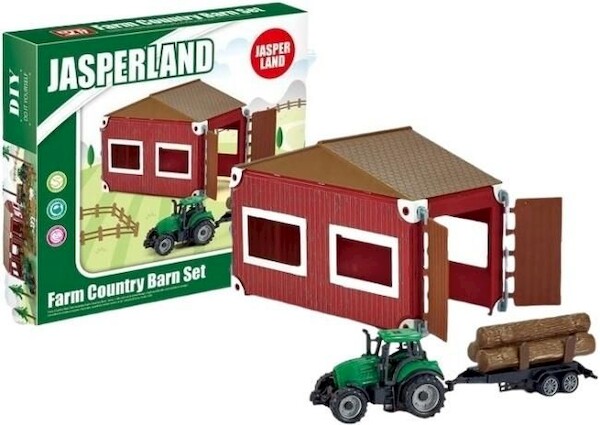 Zestaw farma gospodarstwo rolne