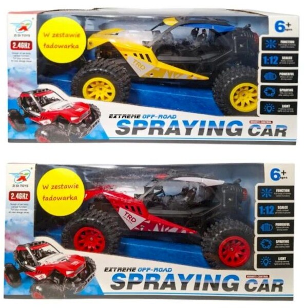 Auto off-road RC z ładowarką - 2 kolory