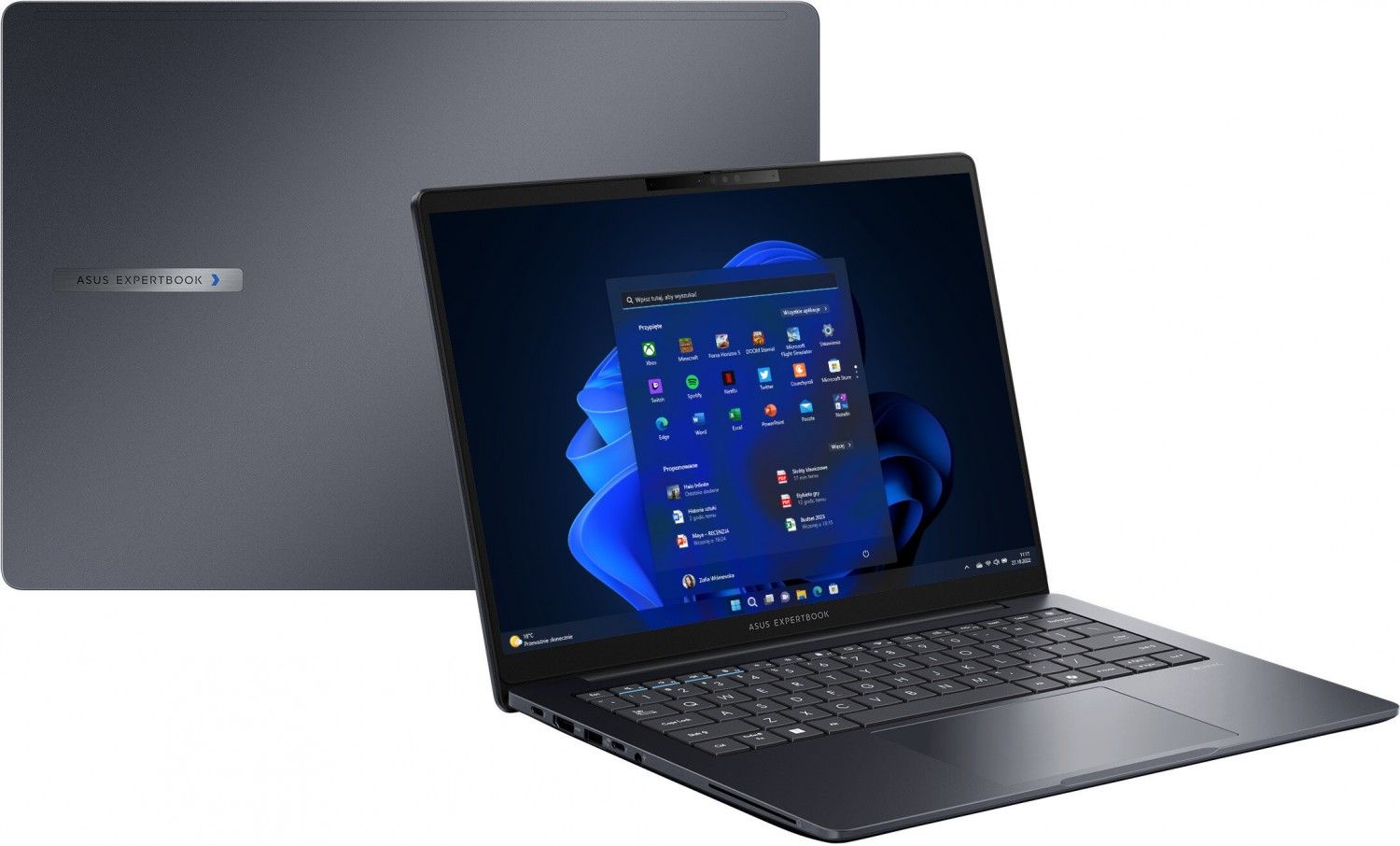 Asus ExpertBook B5405CCA-LY0125X - Ultra 5-225H 14'' 144Hz 16GB 512GB W11Pro AI 90NX08I1-M00450