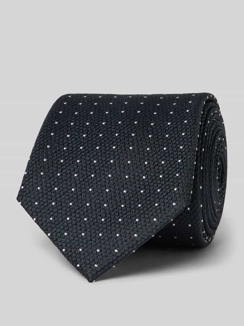 Krawat z detalem z logo