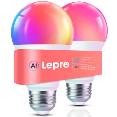 Inteligentna żarówka LEPRO B1 AI Smart Bulb 8.5W E27 (2 szt.)