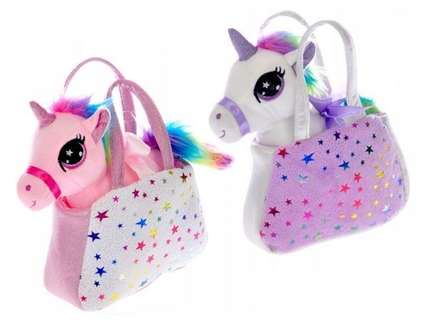 Jednorożec pluszowy w torebce 20cm - 2 wzory