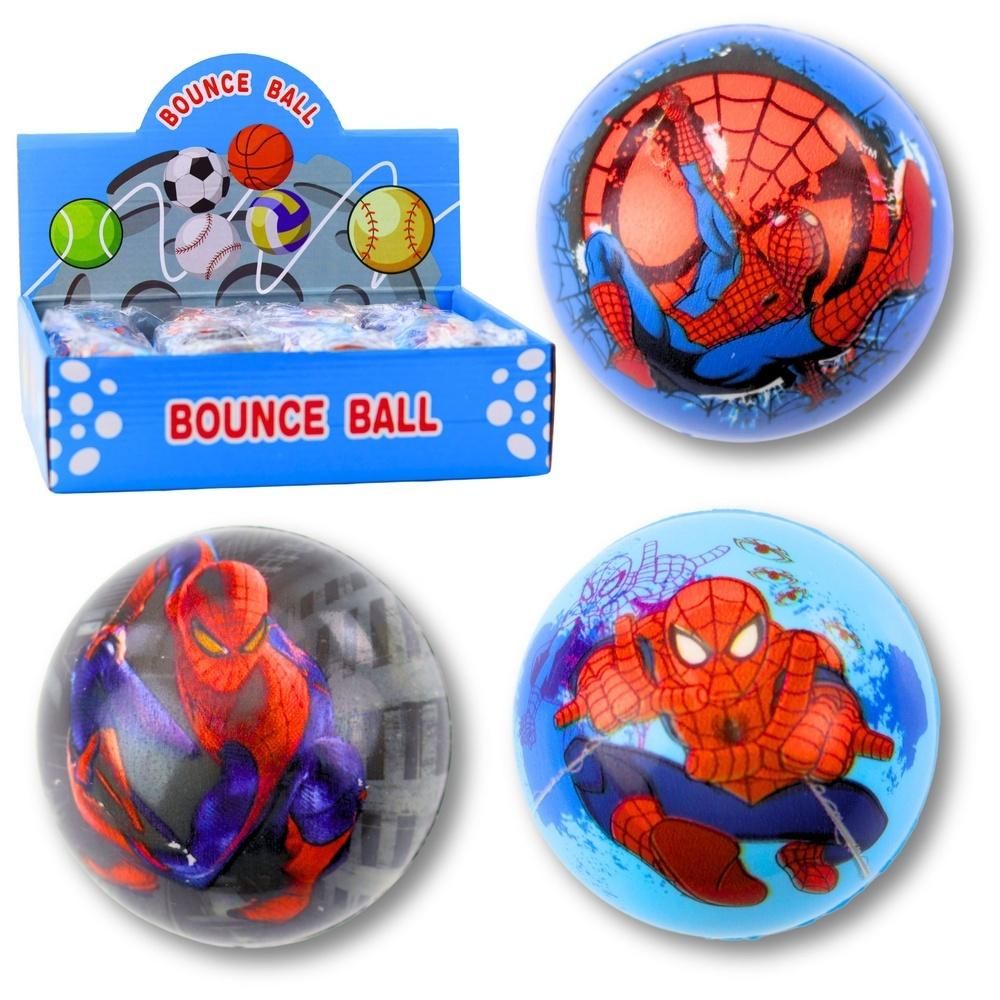Piłka piankowa 6,5cm Spiderman Mix
