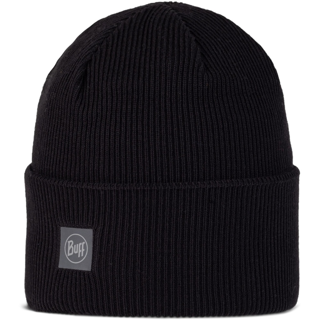 Czapka zimowa Buff CrossKnit Beanie - solid black (czarny)