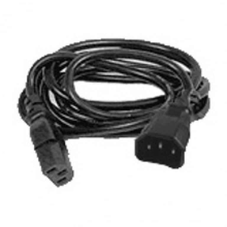Juniper C13-C14 Czarny 2,5 m C13 panel C14 panel CBL-EX-PWR-C13-C14