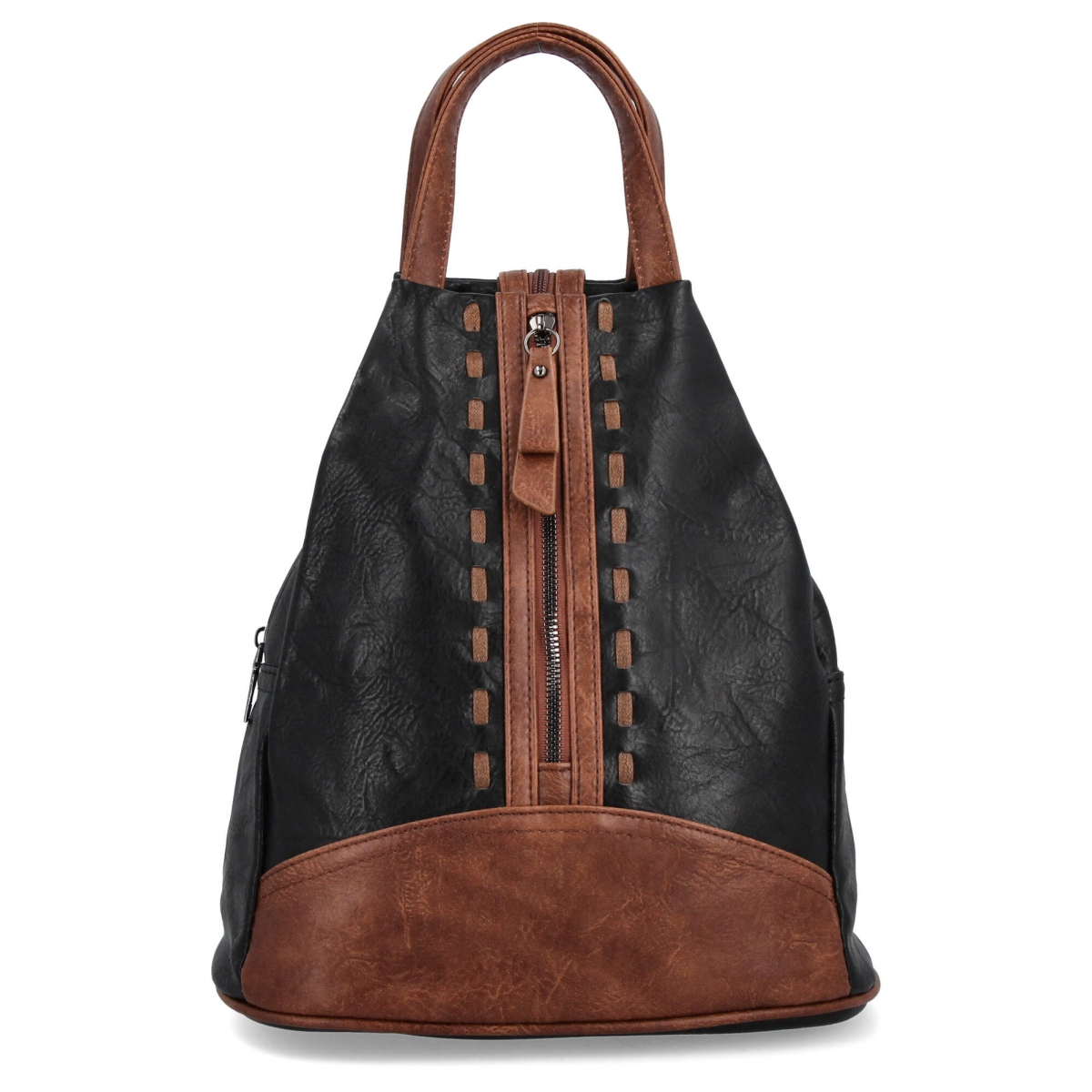 Miejski Plecaczek Damski firmy Herisson 15-2B319 Czarny