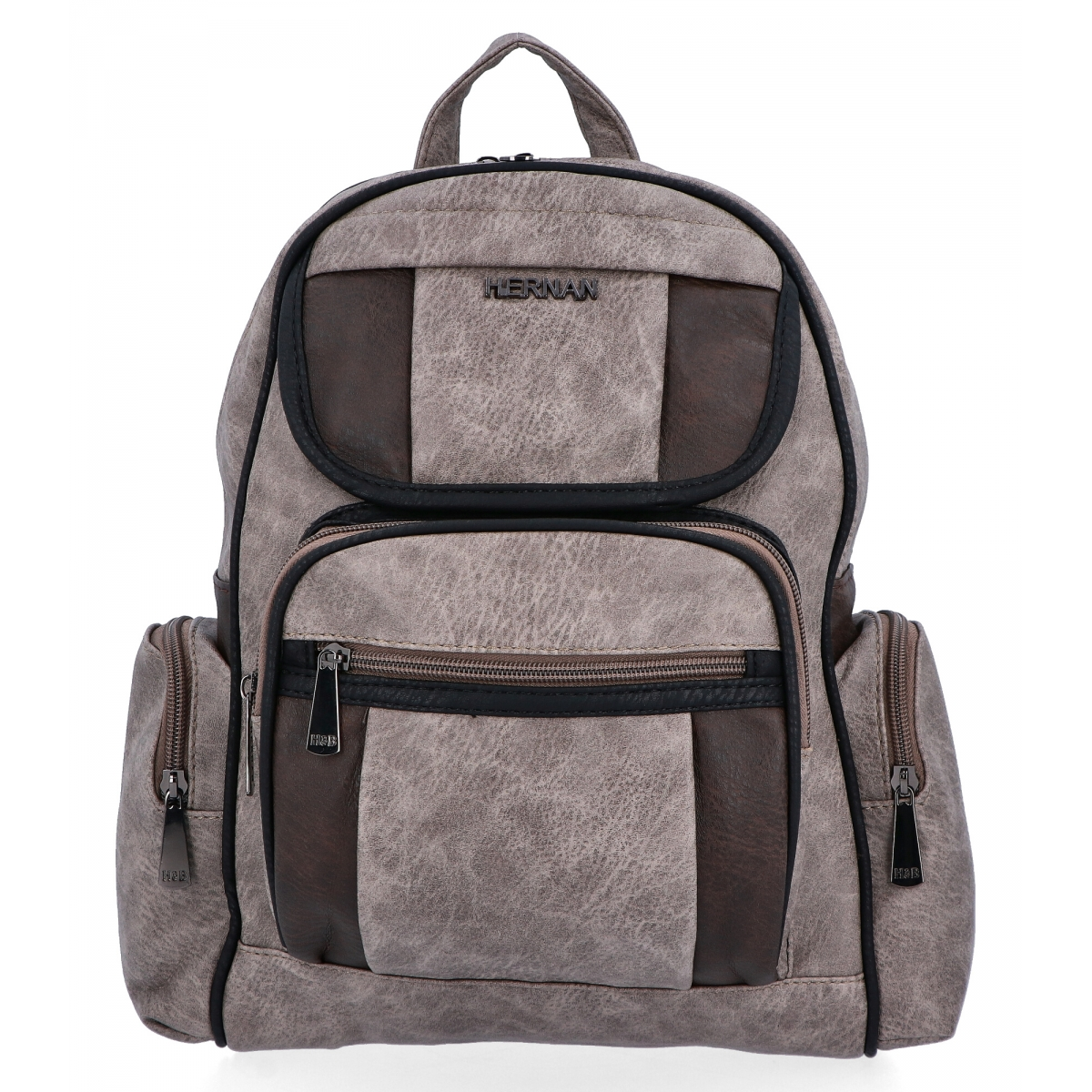 Uniwersalny Plecak Damski firmy Hernan 3181 Ziemisty/Czekoladowy