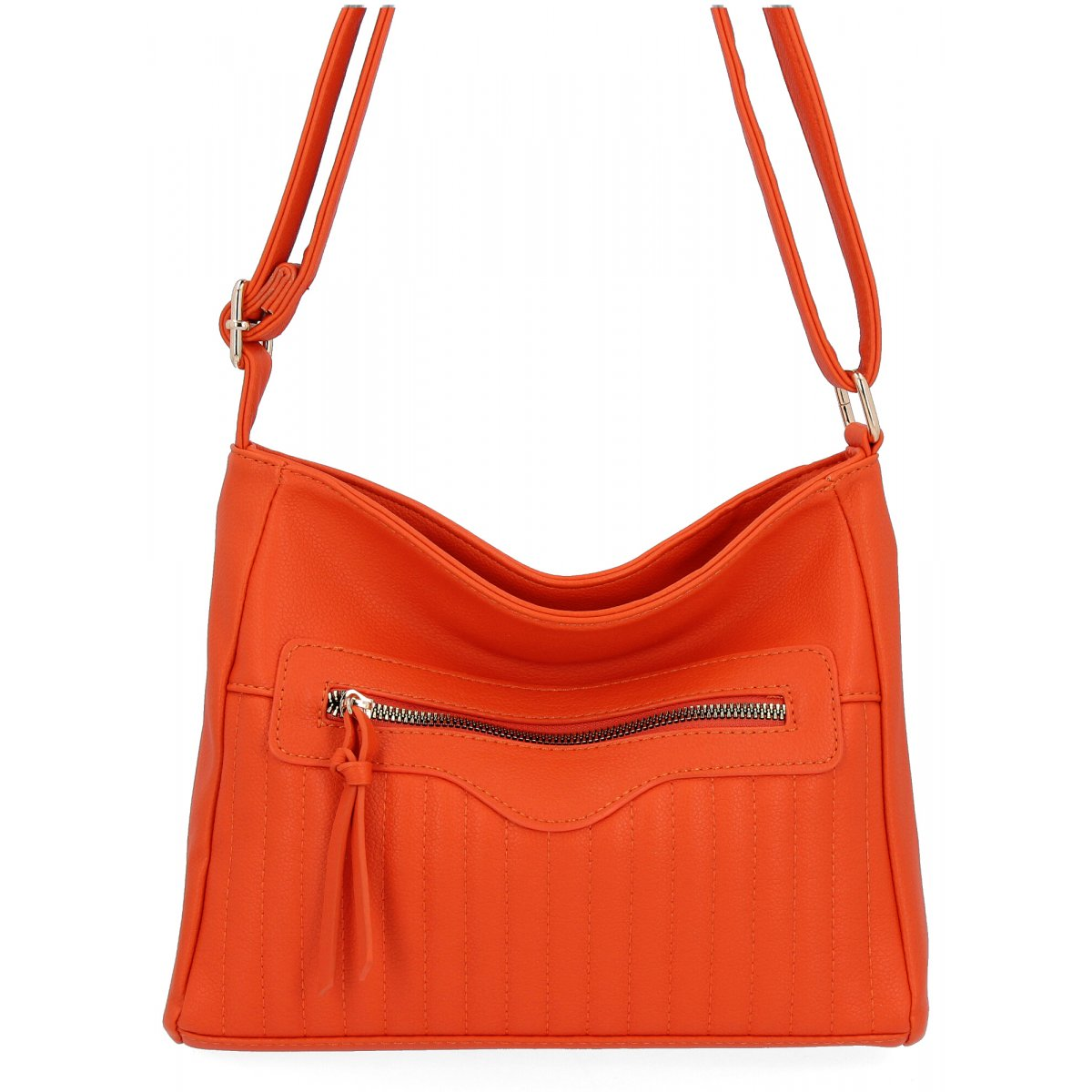 Uniwersalna Torebka Damska Listonoszka firmy Herisson 1052L2089 Pomarańczowa