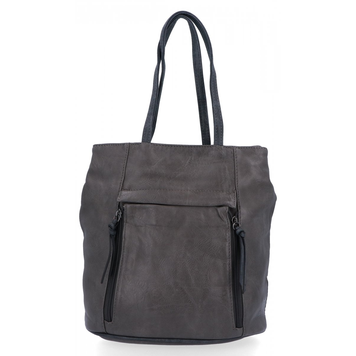 Uniwersalna Torebka Damska Plecak 2w1 firmy Hernan HB0355-1 Szara