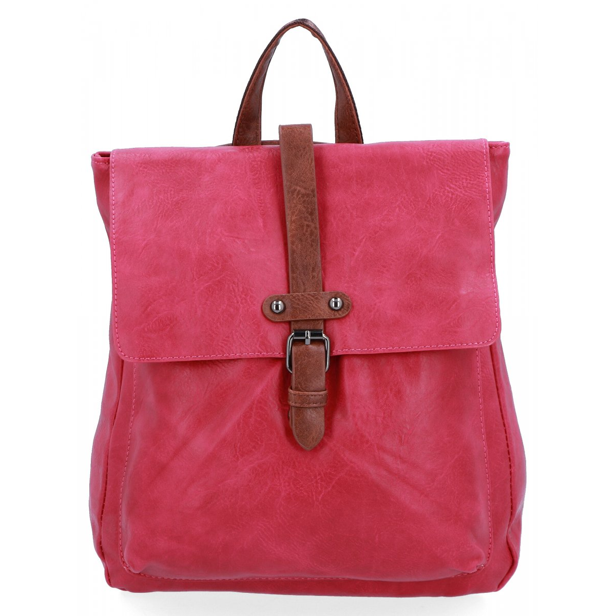 Plecak Damski w Stylu Vintage firmy Herisson 1452A511 Fuksjowy