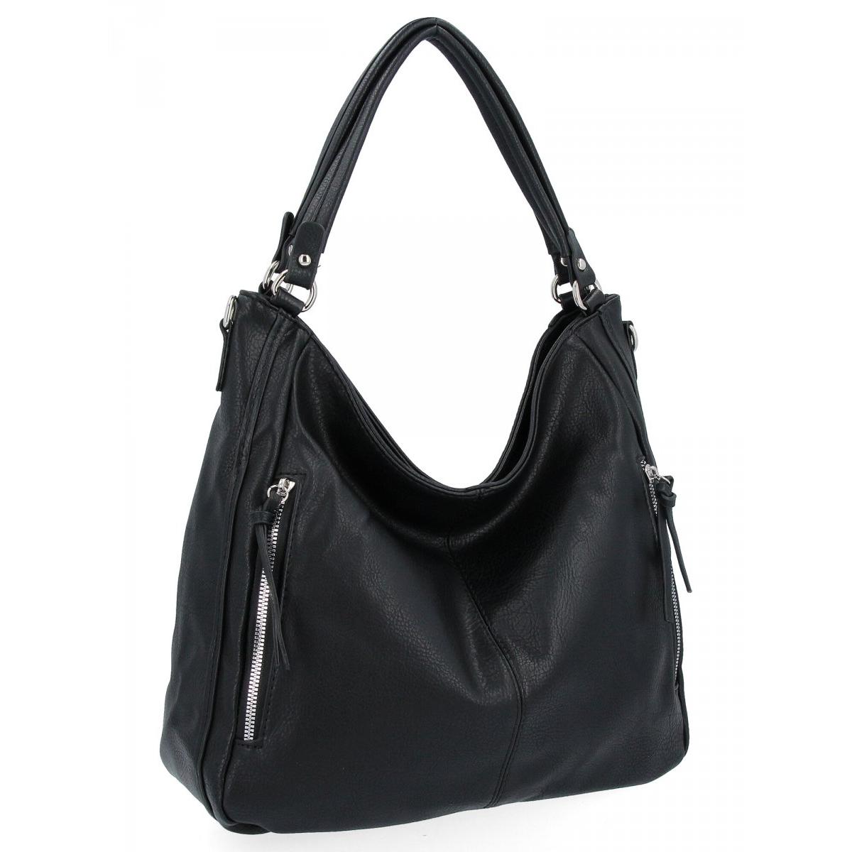 Uniwersalna Torebka Damska XL Na Co Dzień firmy Hernan HB0379 Czarna