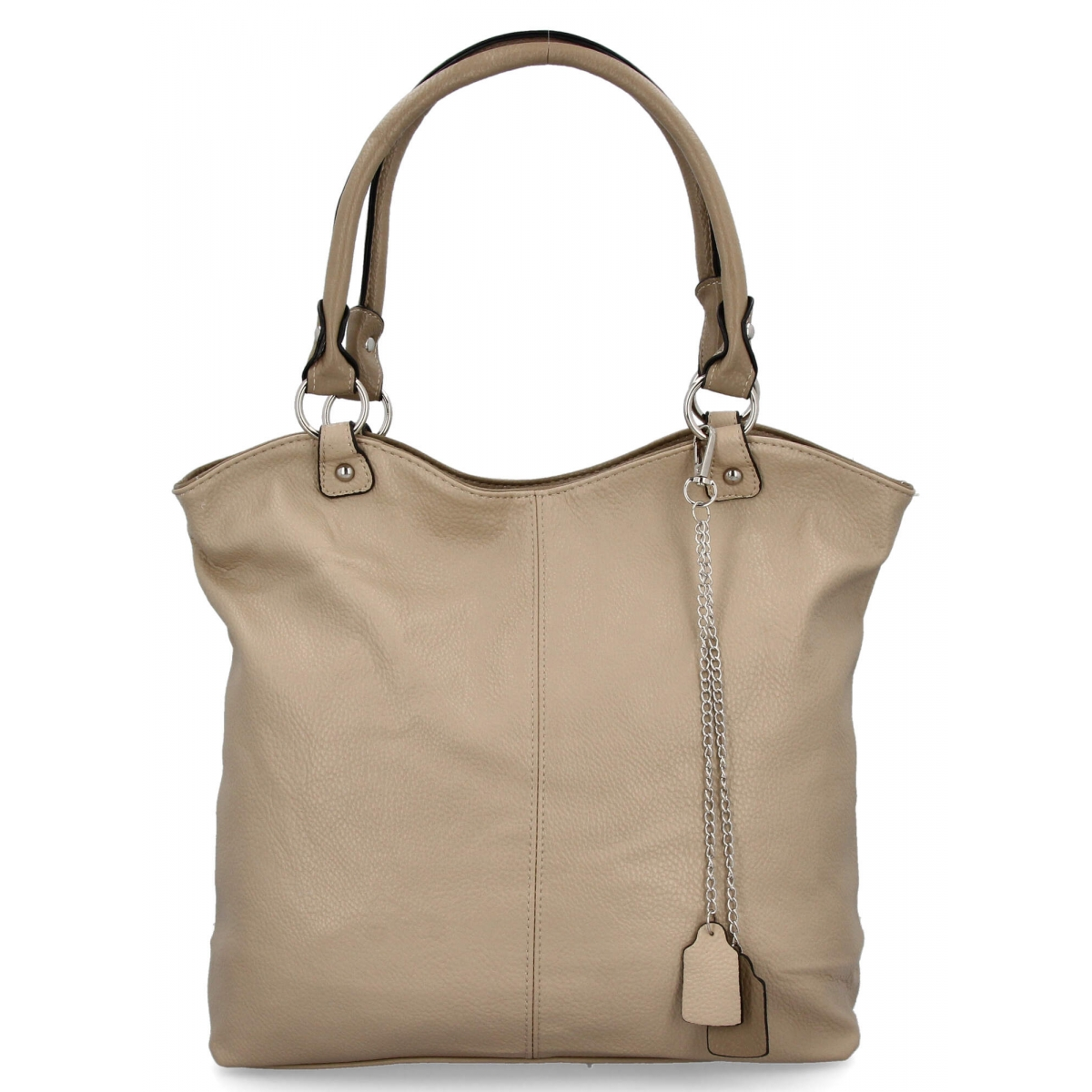 Torebka Uniwersalna Shopper Bag Hernan HB0150 Ciemno Beżowa/Ziemista