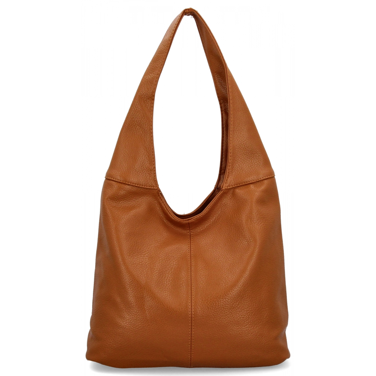 Uniwersalne Torebki Damskie Shopper Bag firmy Hernan HB0141 Jasno Ruda