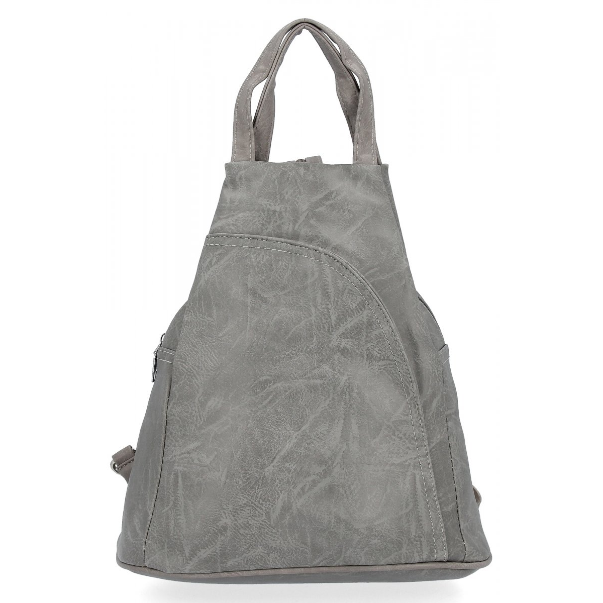 Miejski Plecaczek Damski firmy Hernan HB0139 Jasno Szary