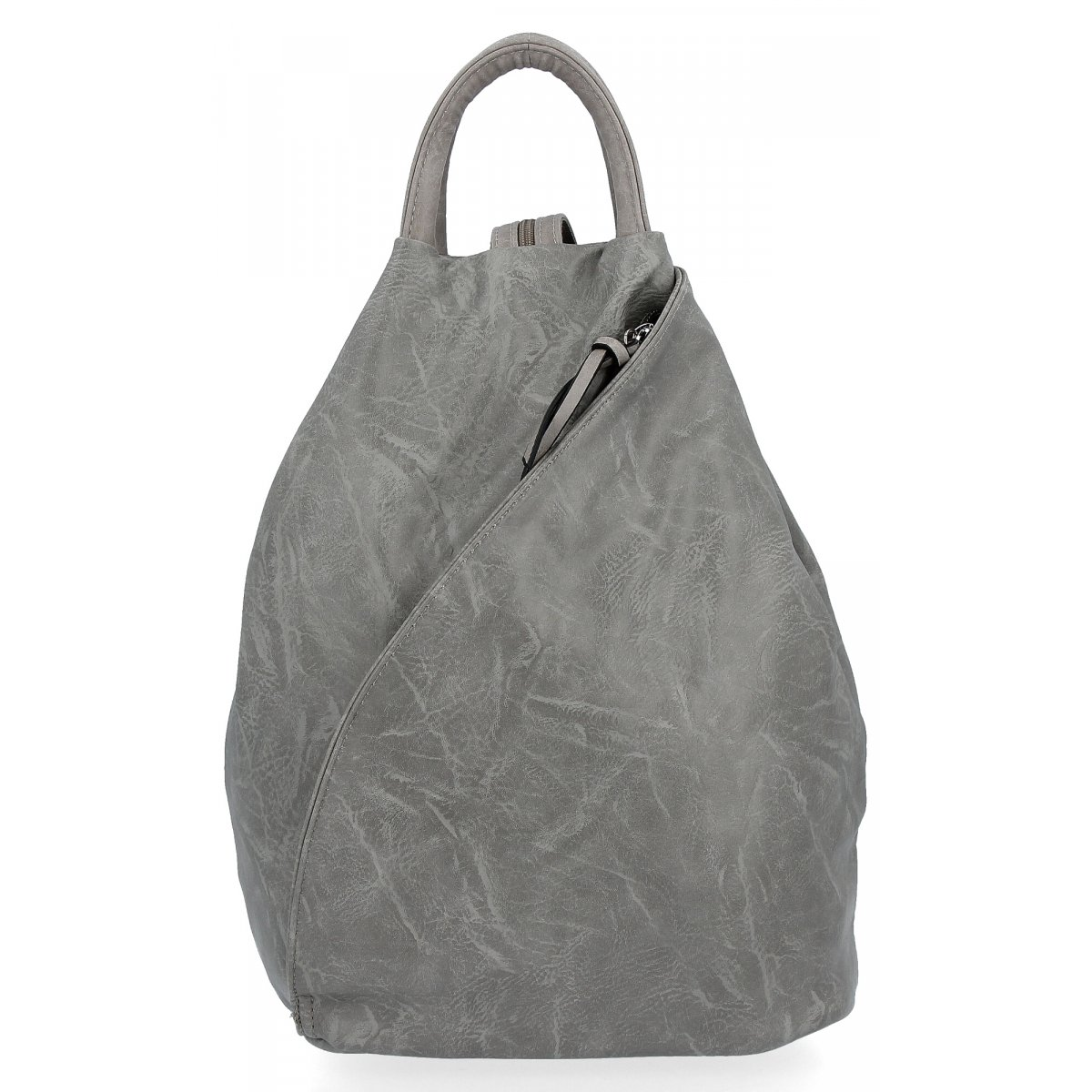 Miejski Plecak Damski firmy Hernan HB0137-1 Jasno Szary