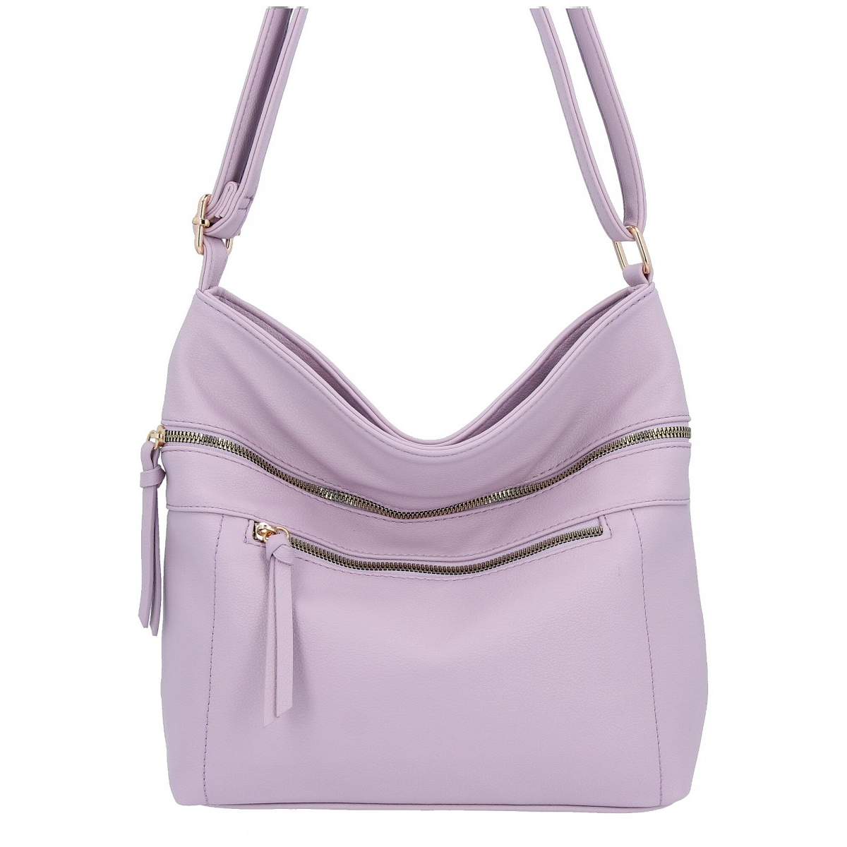 Torebka Damska Listonoszka firmy Herisson 1052L2083 Jasno Fioletowa