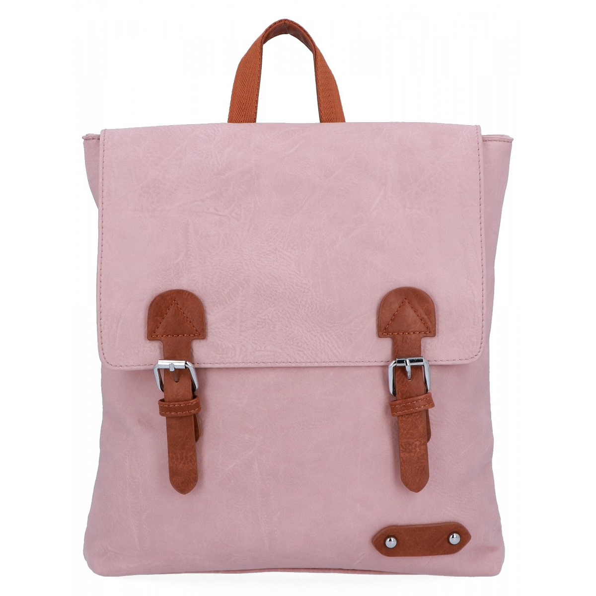 Plecak Damski Vintage firmy Herisson 1502H449 Pudrowy Róż