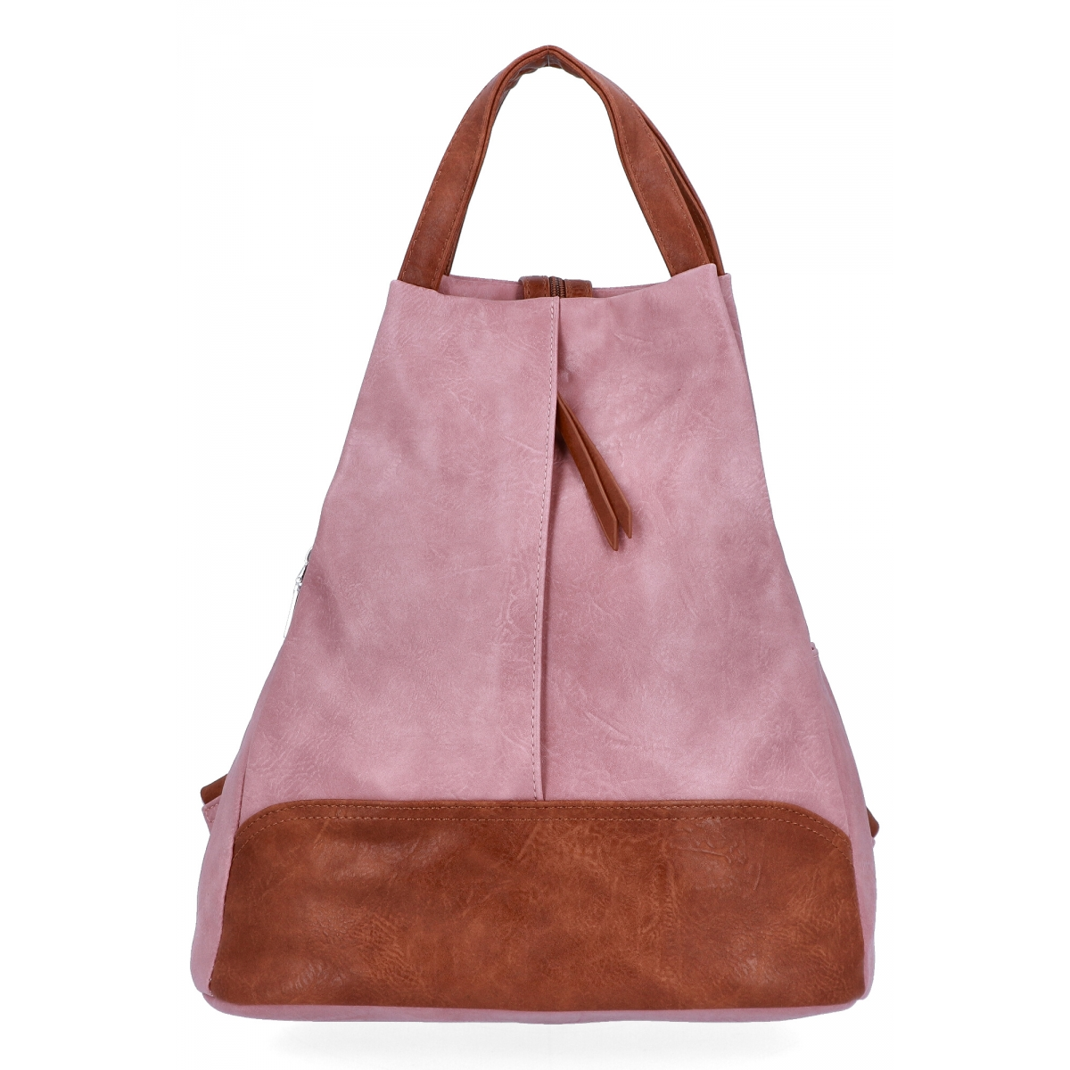 Uniwersalny Plecaczek Damski firmy Herisson HR1452B586 Pudrowy Róż