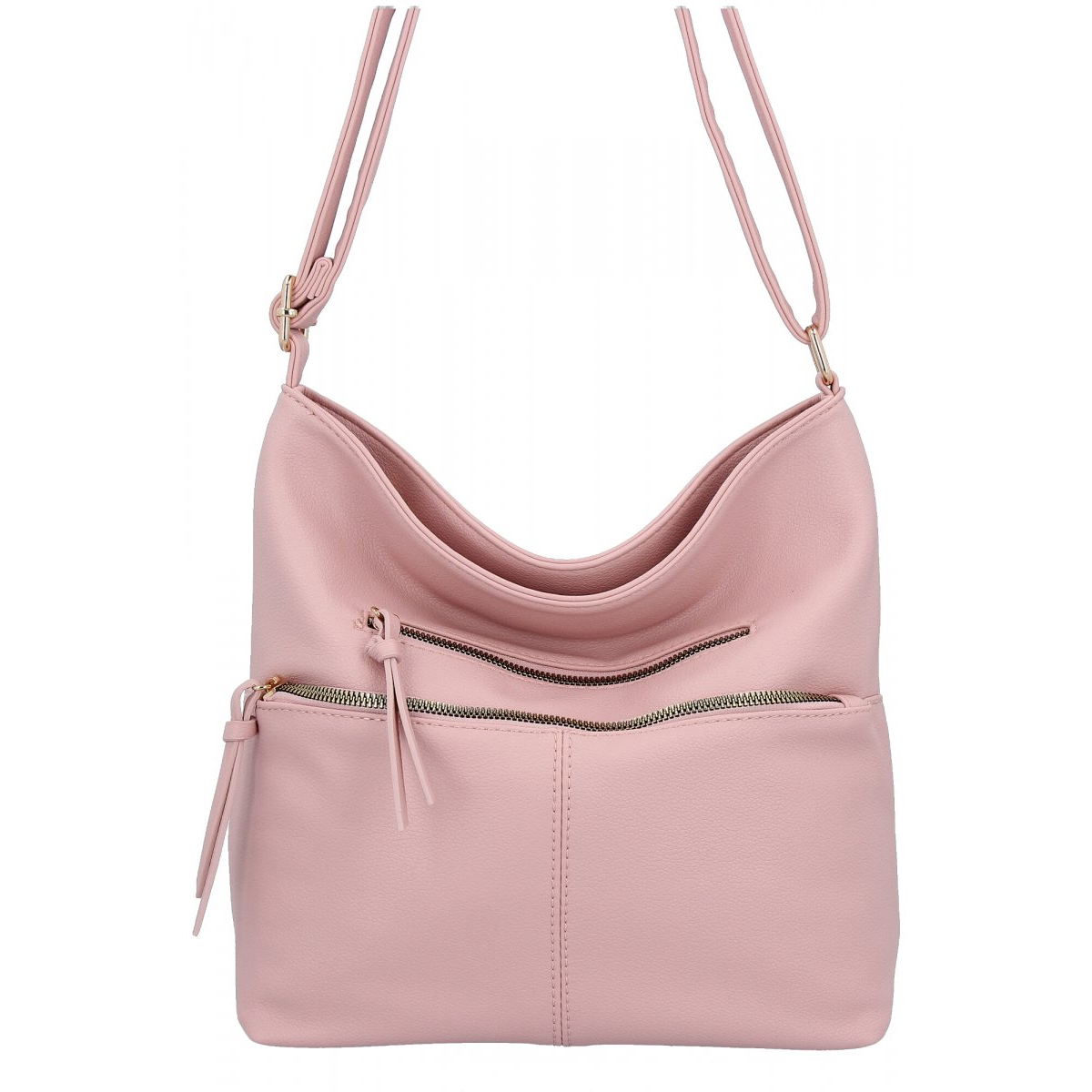 Uniwersalna Torebka Listonoszka firmy Herisson 1052L2080 Pudrowy Róż