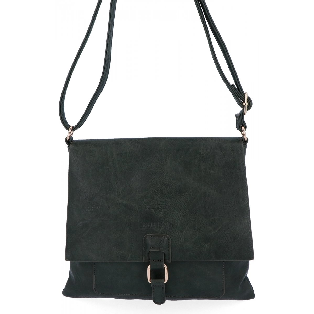 Torebka Listonoszka Vintage firmy Bee Bag 1102S32 Ciemno Zielona
