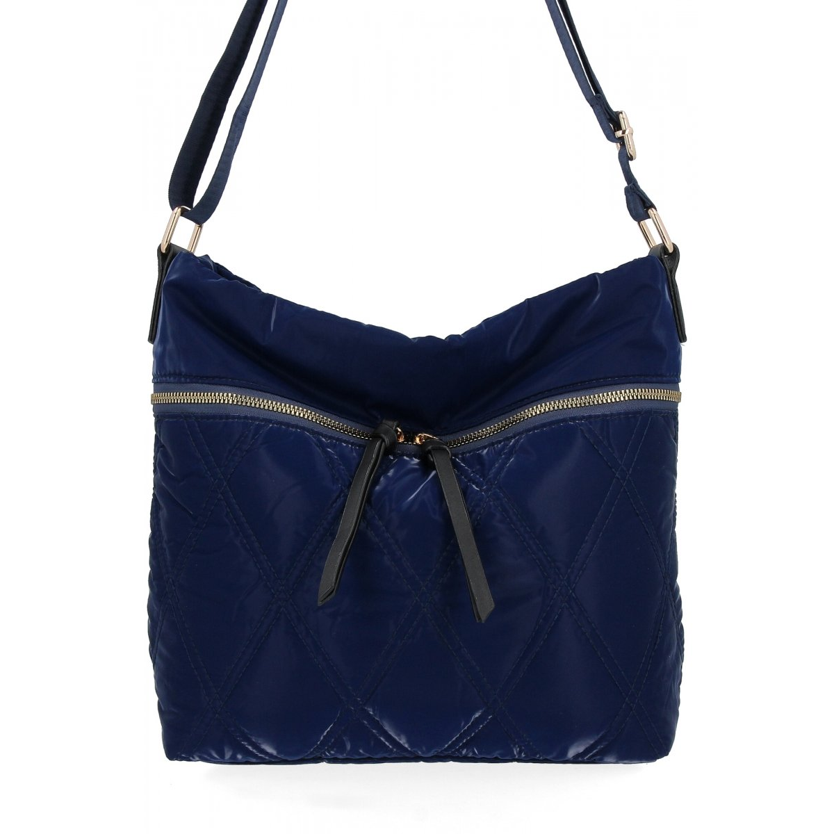 Pikowana Torebka Damska Listonoszka firmy Herisson 1252L80137 Granatowa