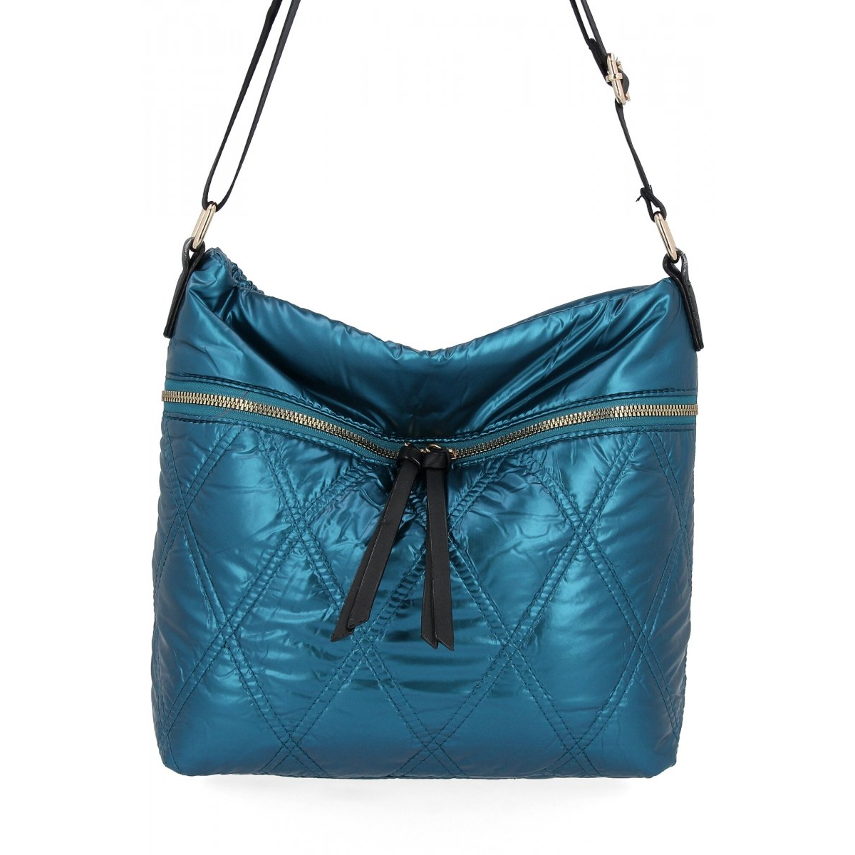 Pikowana Torebka Damska Listonoszka firmy Herisson 1252L80137 Morska