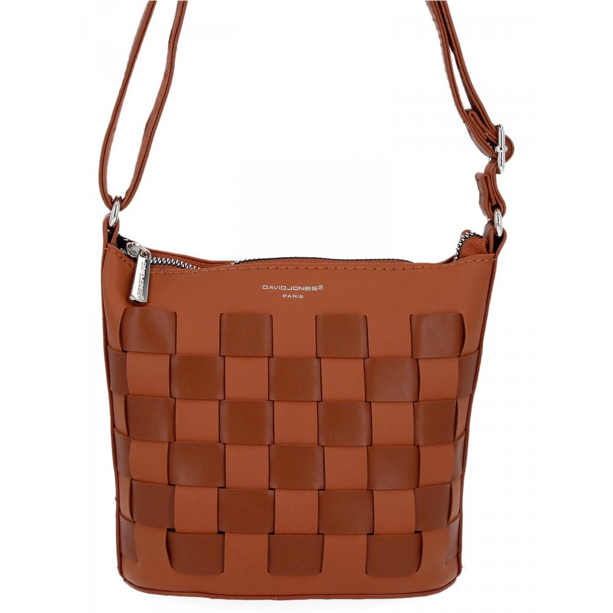 Torebka Modna Listonoszka David Jones Ruda 6645-2