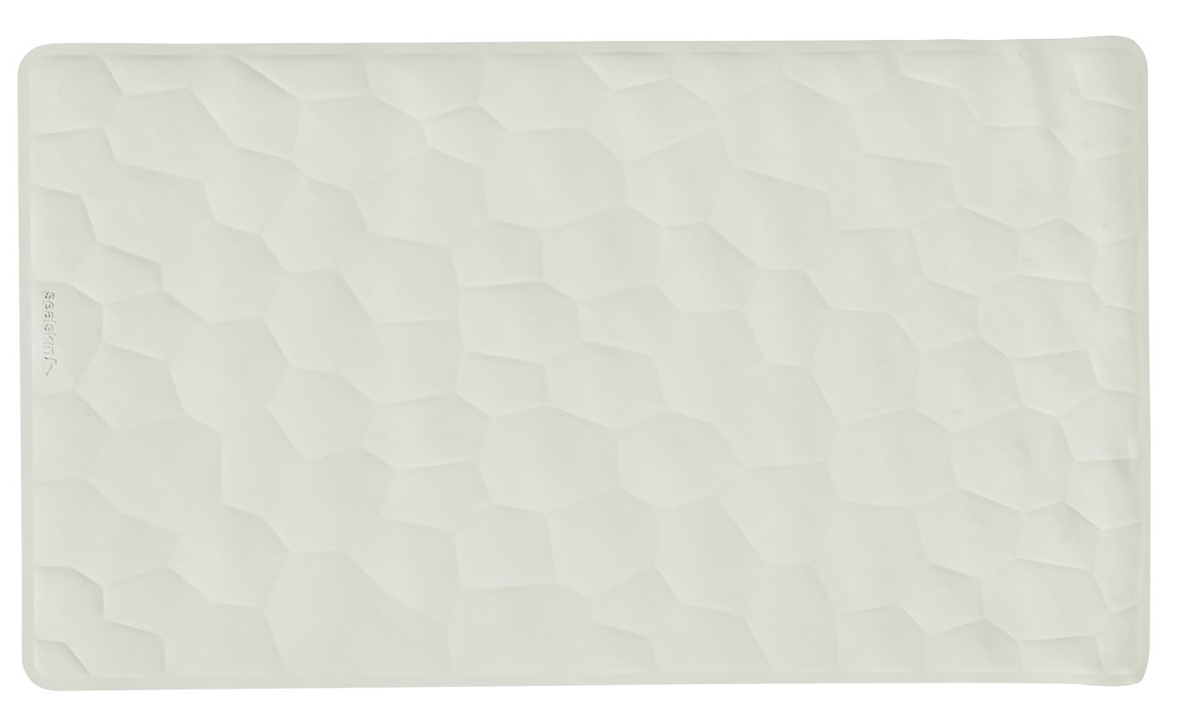 Mata antypoślizgowa do wanny/prysznica Jade 40x70 cm biała Sealskin